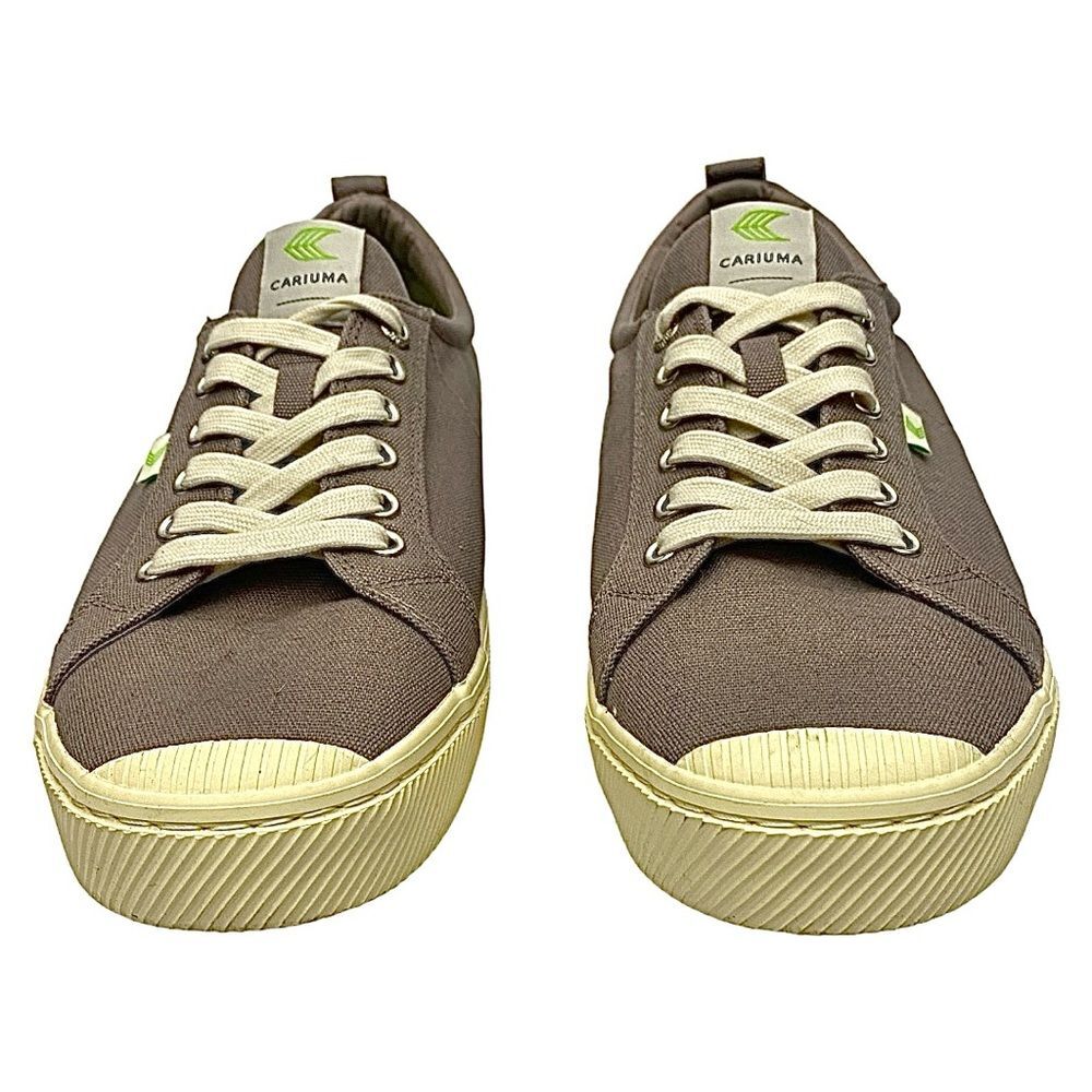 Cariuma Gray Sustainable Low Top Sneakers Men’s Size 13 Casual Lace Up - Picture 4 of 11